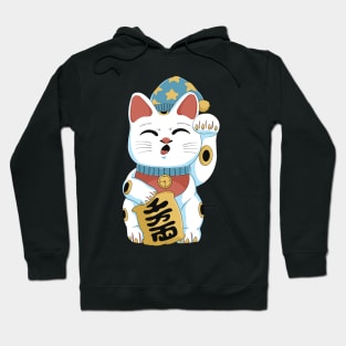 Lucky Cat Sleepy Hoodie